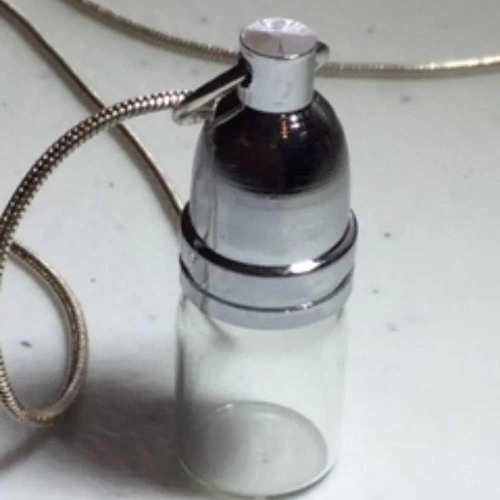 Silver Cap Jug Pendant/Necklace "The Little Jug" - Picture 2 of 2